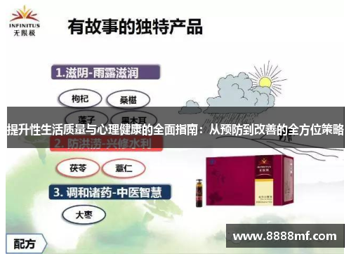 提升性生活质量与心理健康的全面指南：从预防到改善的全方位策略